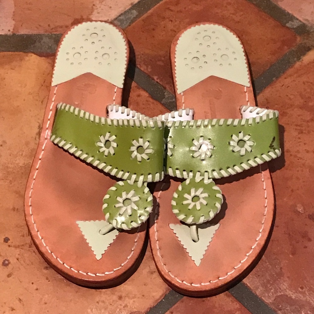 Green Stephen Bonanno Sandals size 6.5